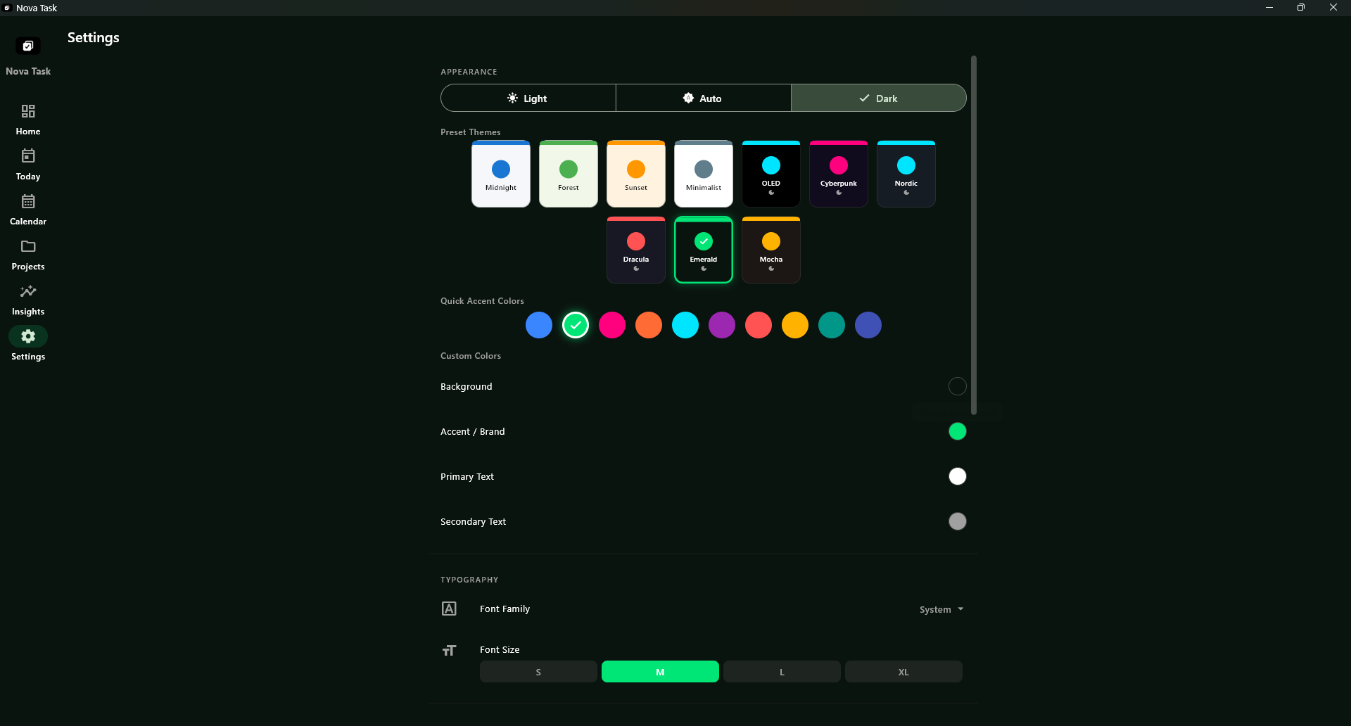 Project Wizard